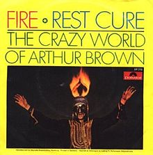 The Crazy World of Arthur Brown Fire cover artwork