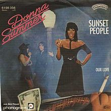 Donna Summer Sunset People cover artwork