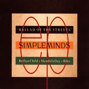 Simple Minds — Mandela Day cover artwork