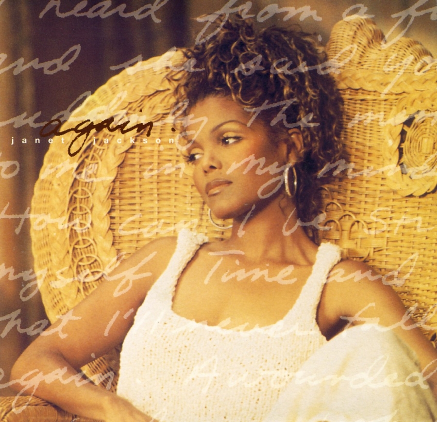Janet Jackson Again cover artwork