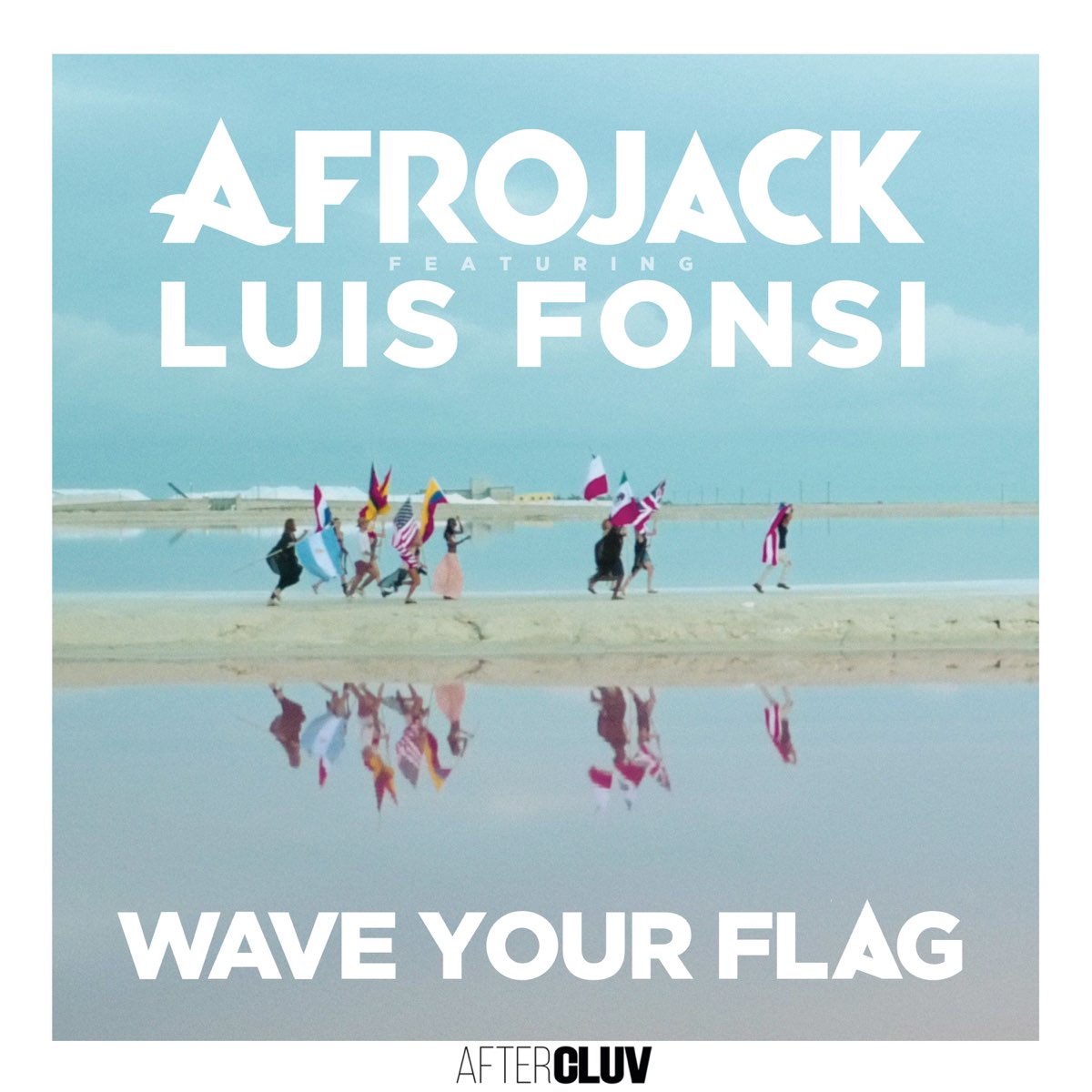 AFROJACK ft. featuring Luis Fonsi Wave Your Flag cover artwork