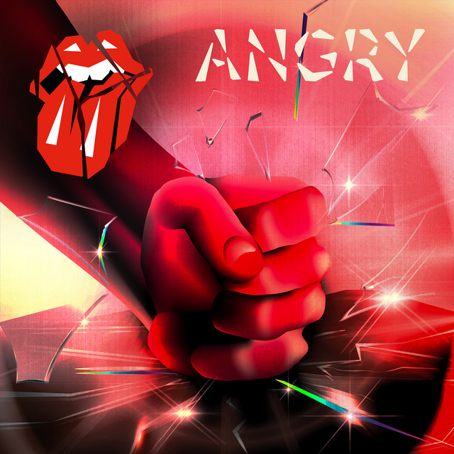 The Rolling Stones Angry cover artwork
