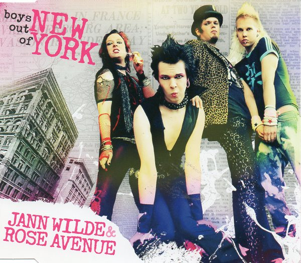 Jann Wilde &amp; Rose Avenue — Boys Out of New York cover artwork