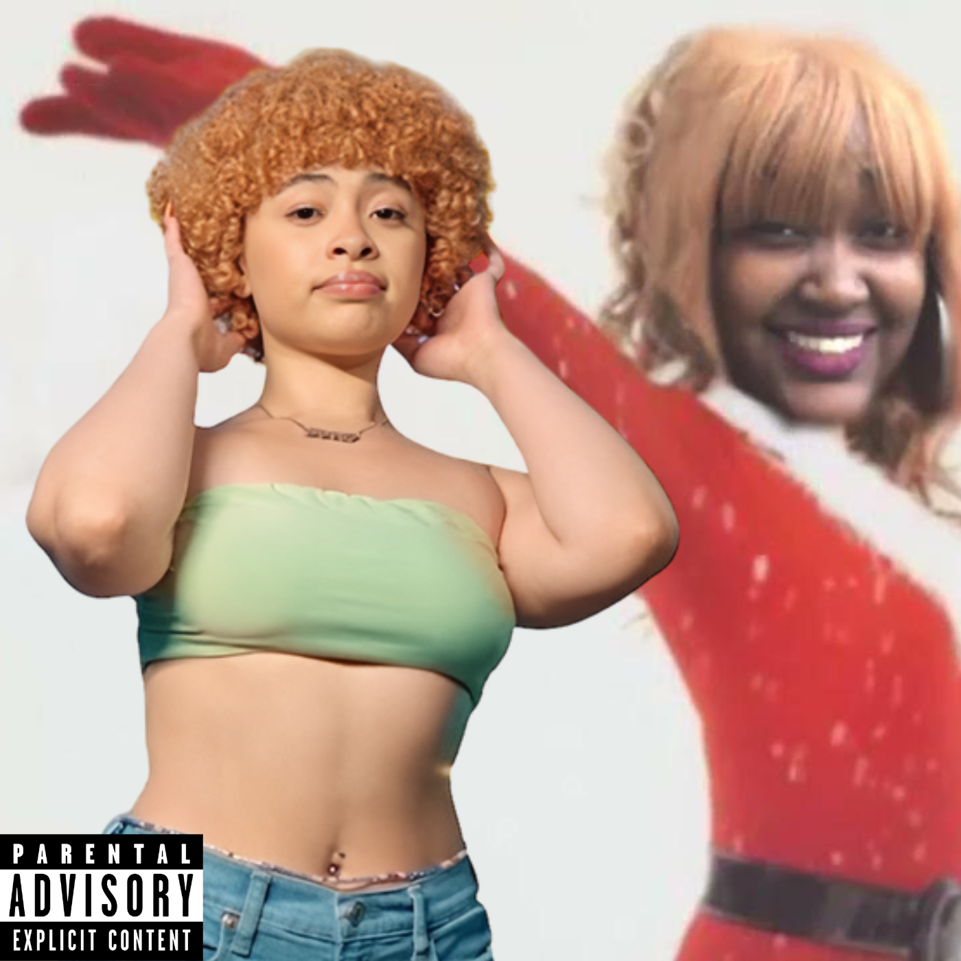 Mariah Carey, CupcakKe, Ice Spice, & Cast - Celebrity Parodies — All I Want For Christmas Is Yo Is Dick cover artwork