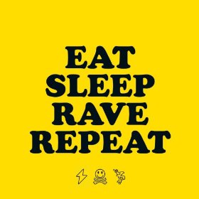 Fatboy Slim & Riva Starr ft. featuring Beardyman Eat, Sleep, Rave, Repeat cover artwork