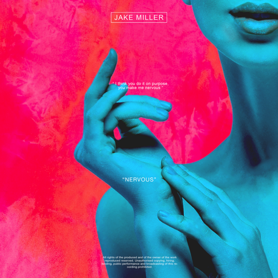 Jake Miller — NERVOUS cover artwork