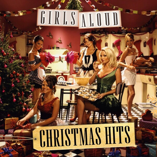 Girls Aloud Christmas Hits cover artwork