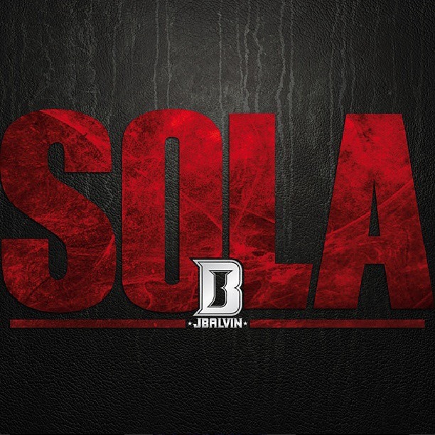 J Balvin — Sola cover artwork