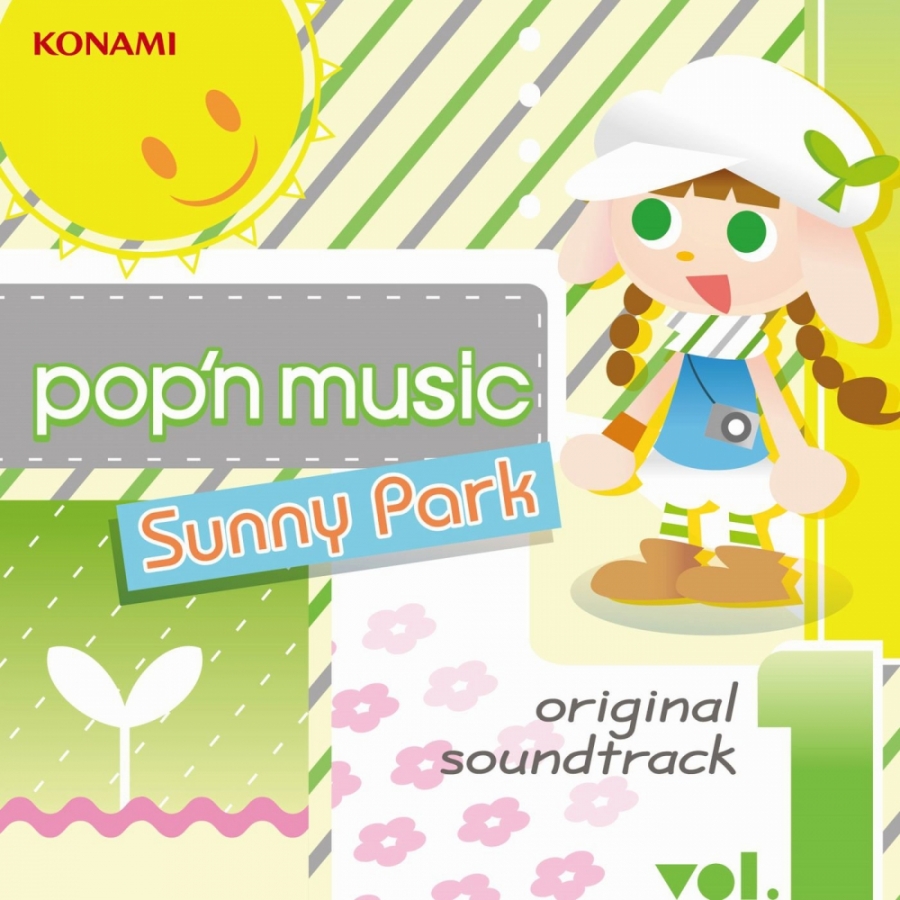 Various Artists pop&#039;n music Sunny Park original soundtrack vol.1 cover artwork