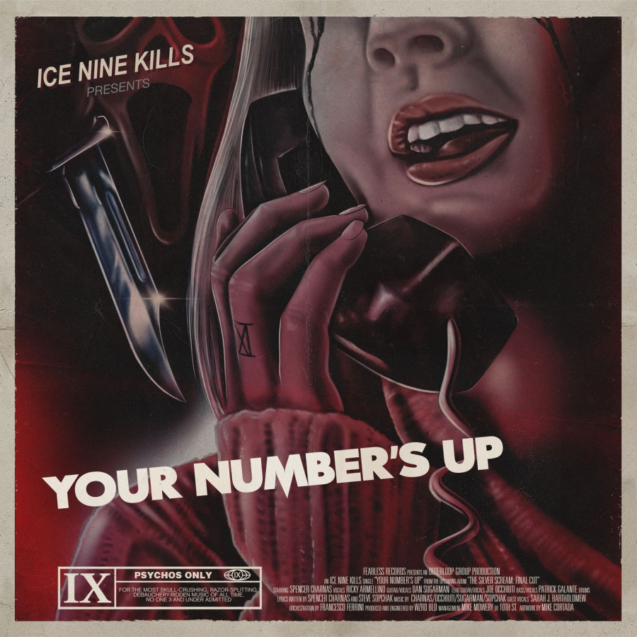 Ice Nine Kills — Your Number&#039;s Up cover artwork