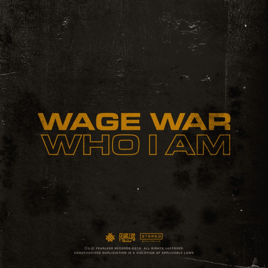 Wage War — Who I Am cover artwork