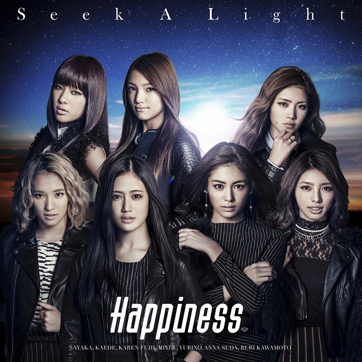Happiness — Seek A Light cover artwork