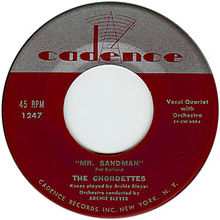 The Chordettes — Mr. Sandman cover artwork