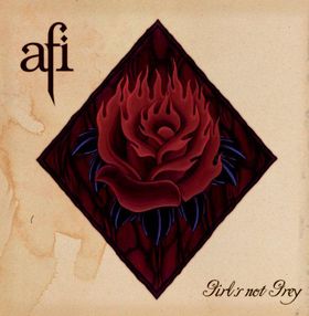 AFI — Girl&#039;s Not Grey cover artwork
