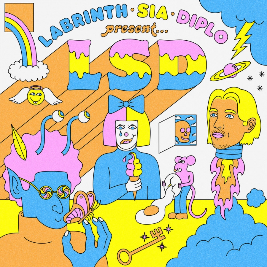 LSD, Labrinth, Sia, & Diplo LABRINTH, SIA &amp; DIPLO PRESENT... LSD cover artwork