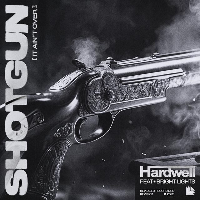 Hardwell ft. featuring Bright Lights Shotgun (It Ain&#039;t Over) cover artwork