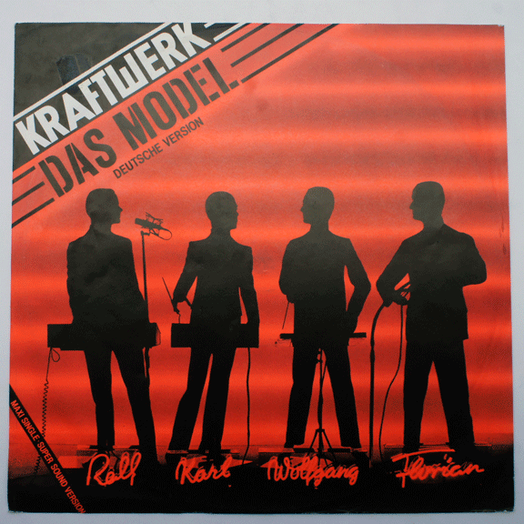 Kraftwerk Das Model cover artwork