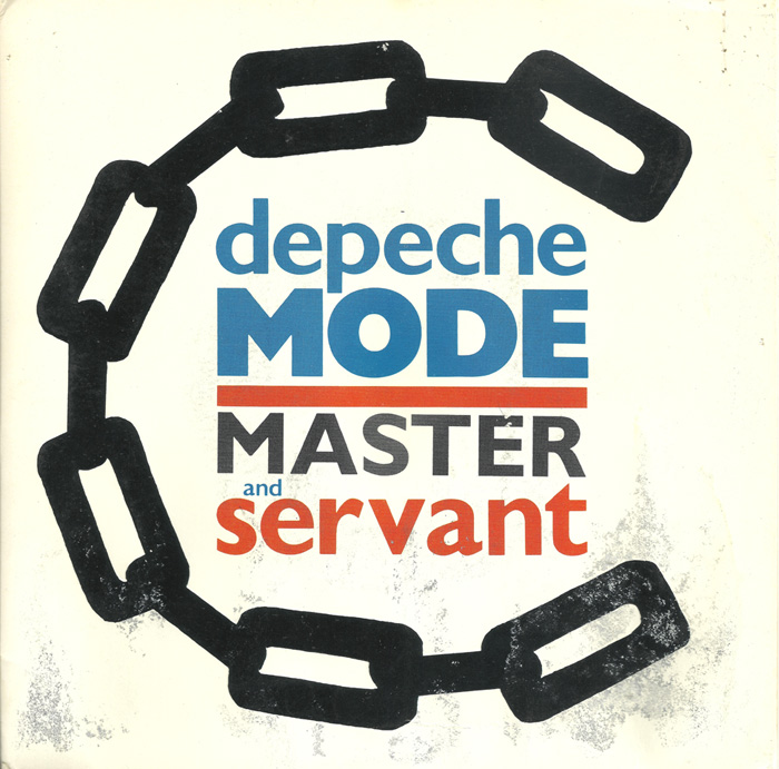 Depeche Mode Master and Servant cover artwork