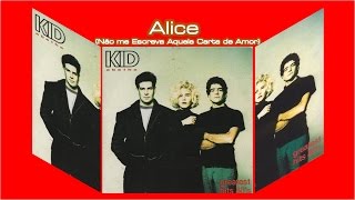 Kid Abelha — Alice (Não Me Escreva Aquela Carta de Amor) cover artwork
