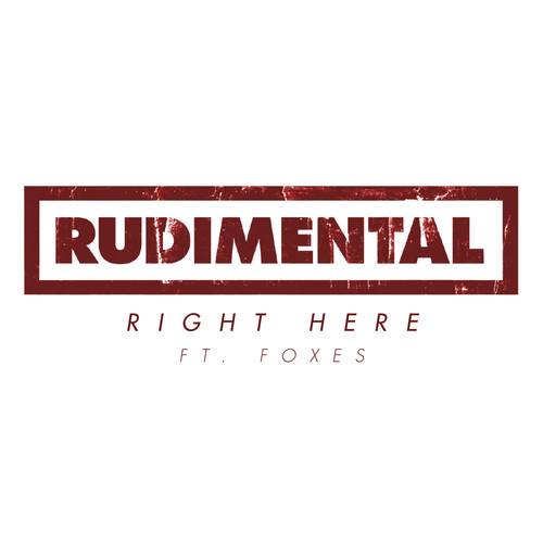 Rudimental featuring Foxes — Right Here cover artwork