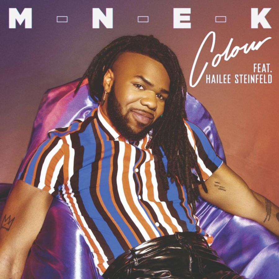 MNEK featuring Hailee Steinfeld — Colour cover artwork