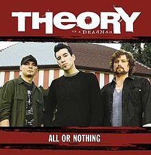 Theory of a Deadman All Or Nothing cover artwork