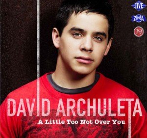 David Archuleta — A Little Too Not over You cover artwork