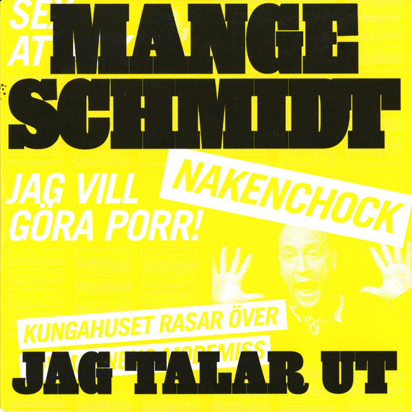 Mange Schmidt — Jag talar ut cover artwork
