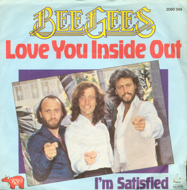Bee Gees Love You Inside Out cover artwork