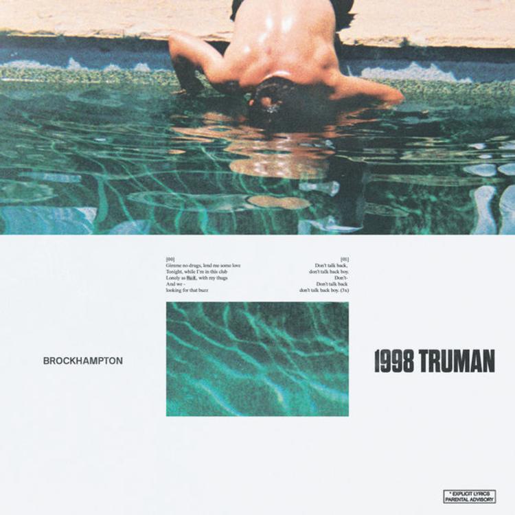 BROCKHAMPTON 1998 TRUMAN cover artwork