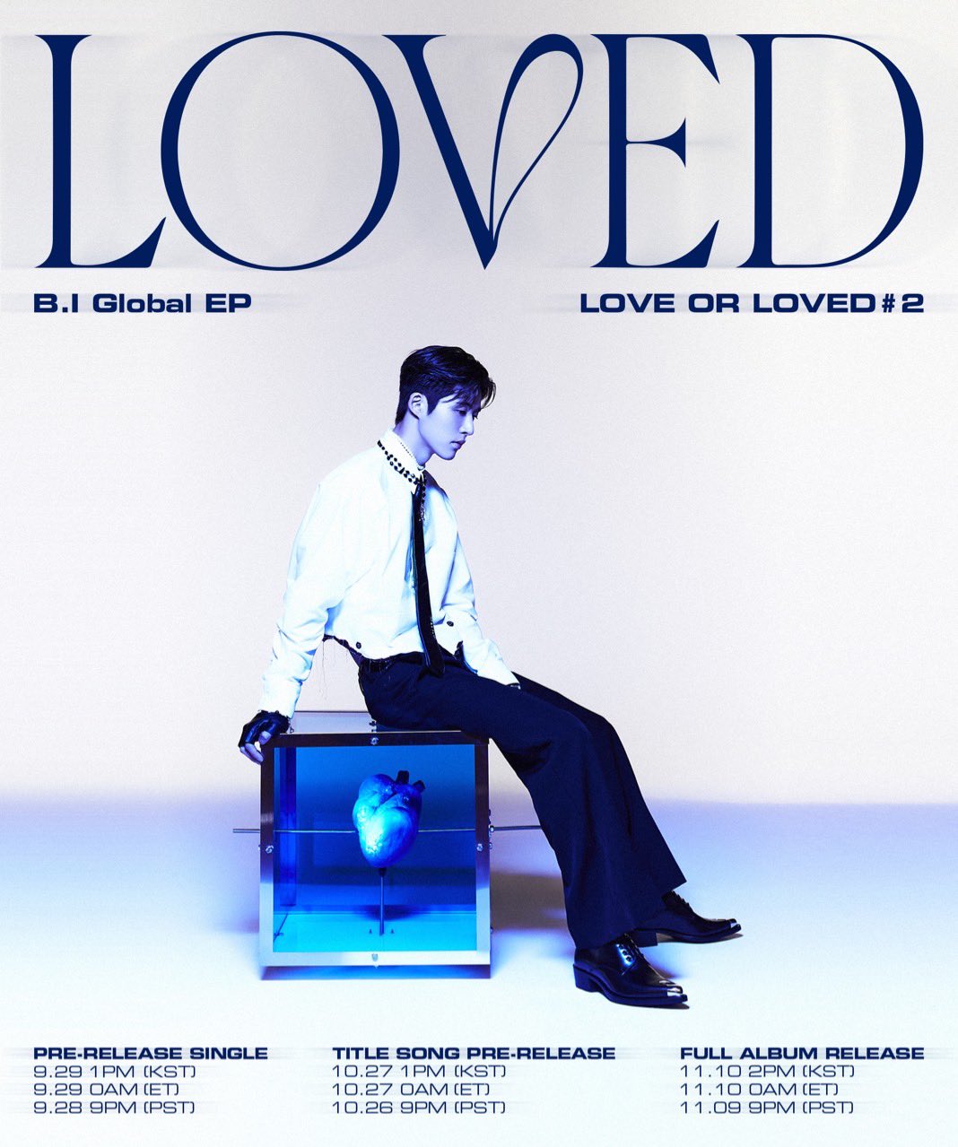 B.I — LOVED cover artwork