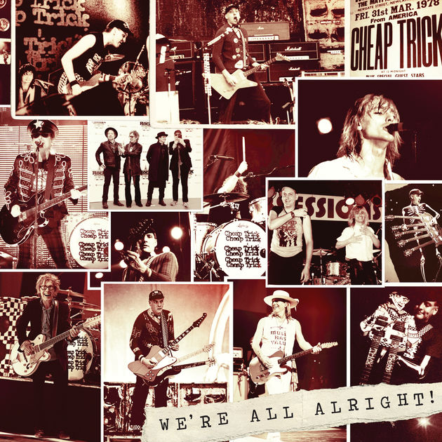 Cheap Trick We&#039;re All Alright! cover artwork