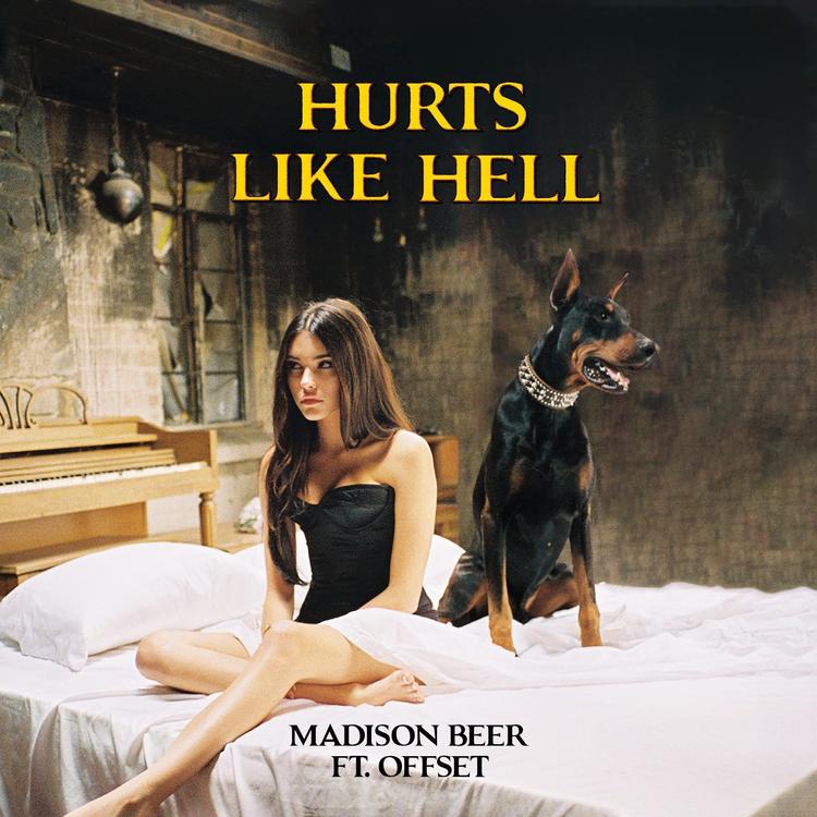 Madison Beer featuring Offset — Hurts Like Hell cover artwork