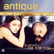 Antique — (I Would) Die for You cover artwork