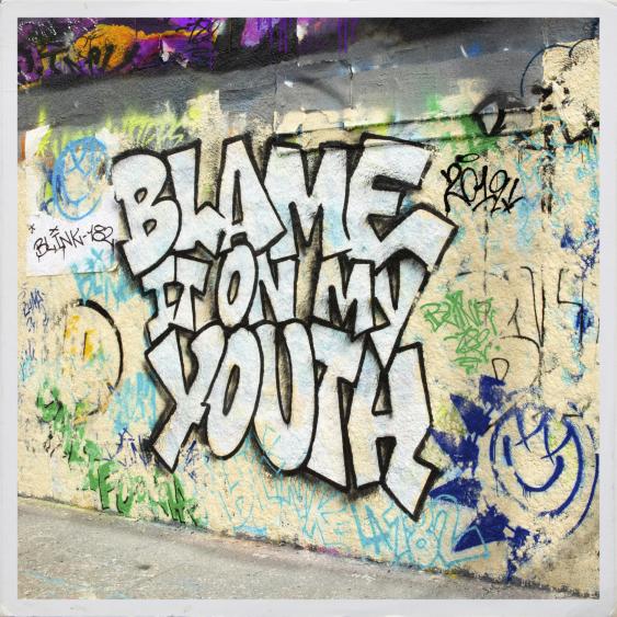 blink-182 — Blame It on My Youth cover artwork