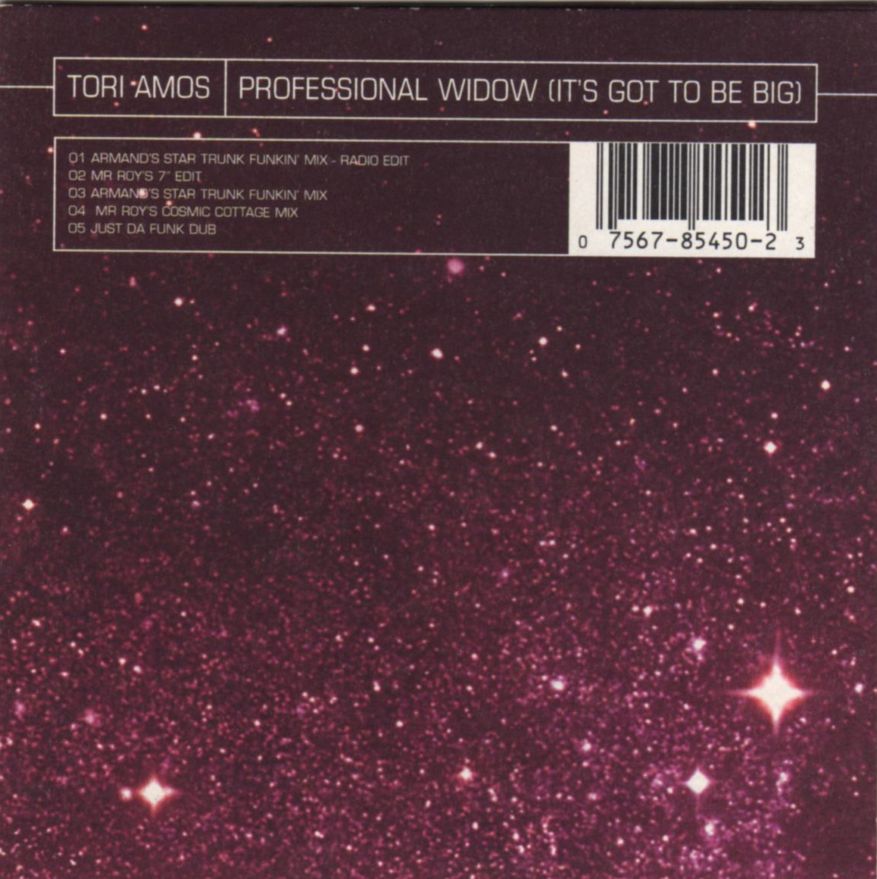 Tori Amos Professional Widow (Armand&#039;s Star Trunk Funkin&#039; Mix) cover artwork