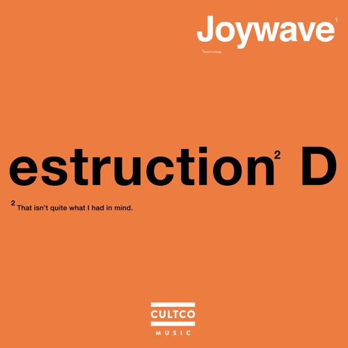 Joywave Destruction cover artwork