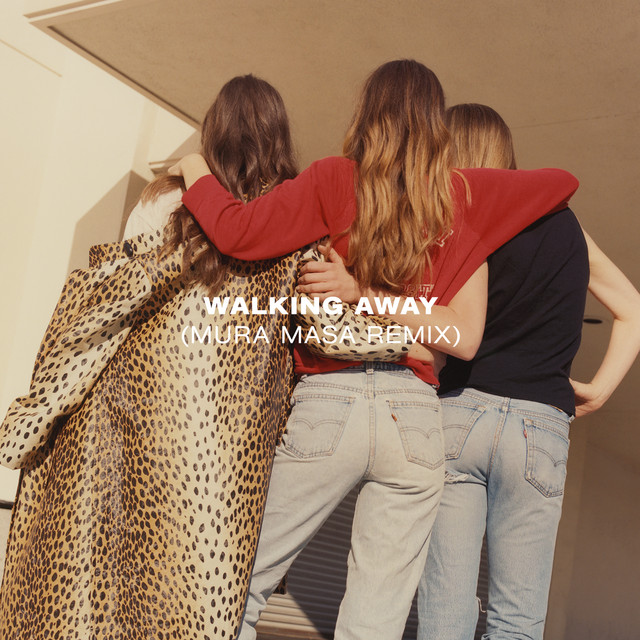 HAIM Walking Away (Mura Masa Remix) cover artwork