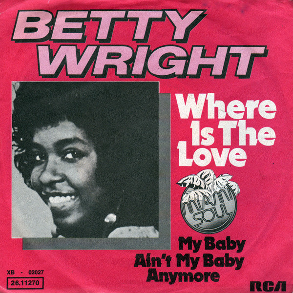 Betty Wright — Where Is the Love cover artwork