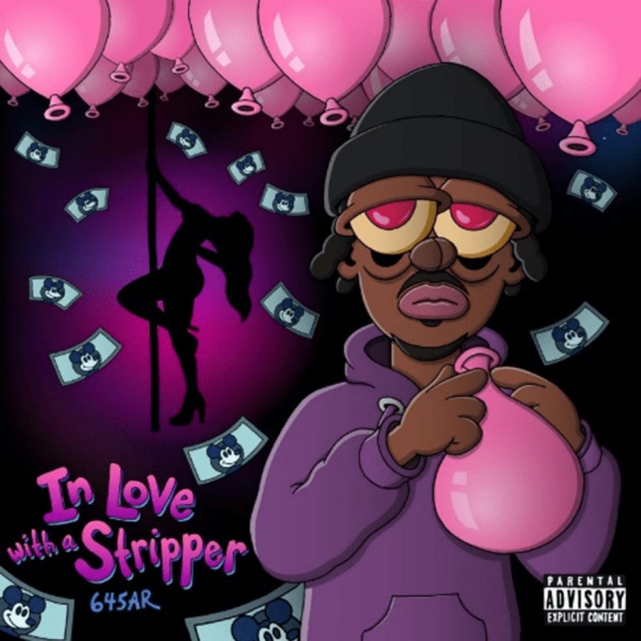 645AR In Love with a Stripper cover artwork
