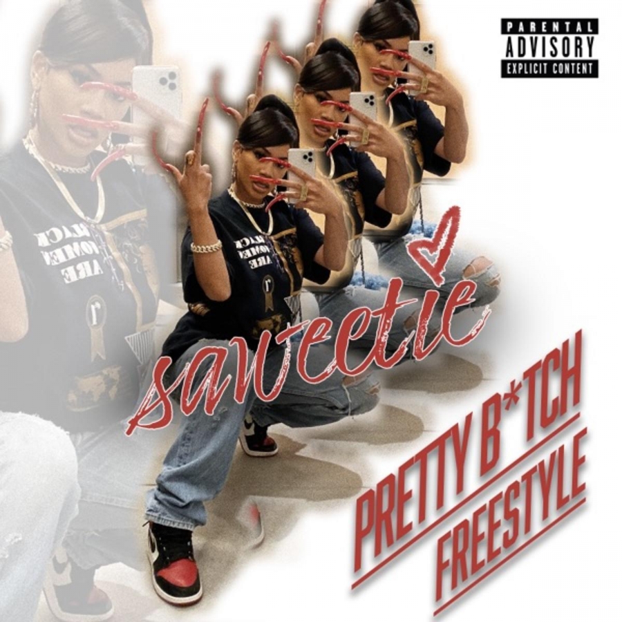 Saweetie Pretty Bitch Freestyle cover artwork