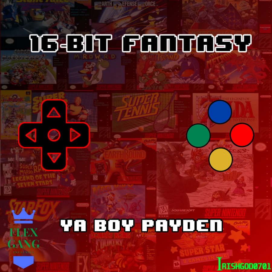 Payden McKnight — 16-Bit Fantasy (Album) cover artwork