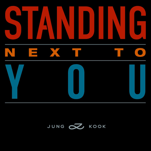 Jung Kook Standing Next To You cover artwork