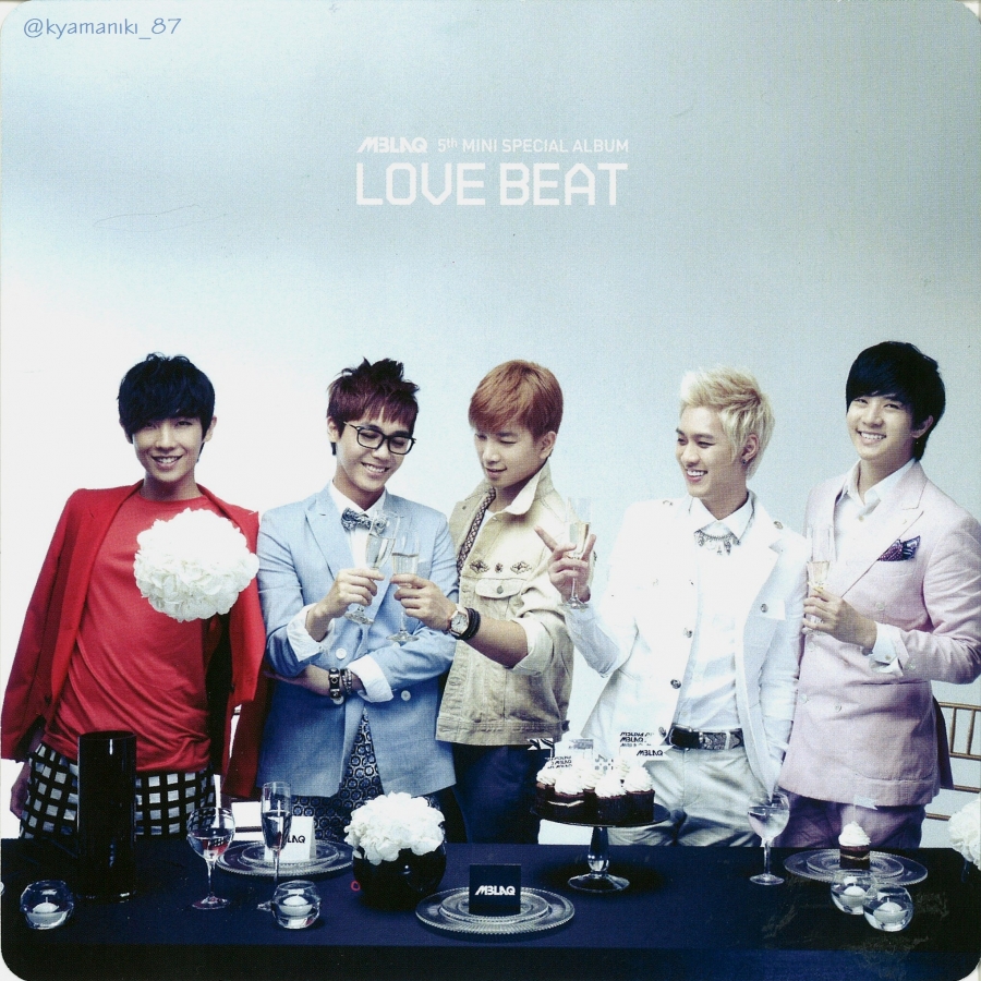 MBLAQ Love Beat cover artwork