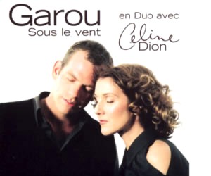Garou & Céline Dion Sous le vent cover artwork