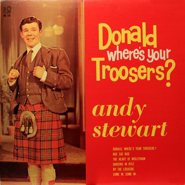 Andy Stewart — Donald Where&#039;s Your Troosers cover artwork