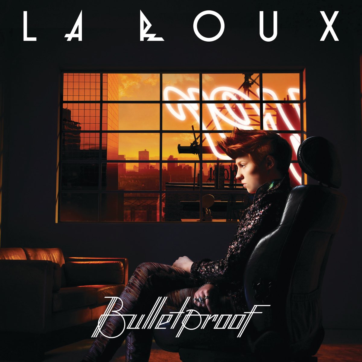 La Roux — Bulletproof cover artwork