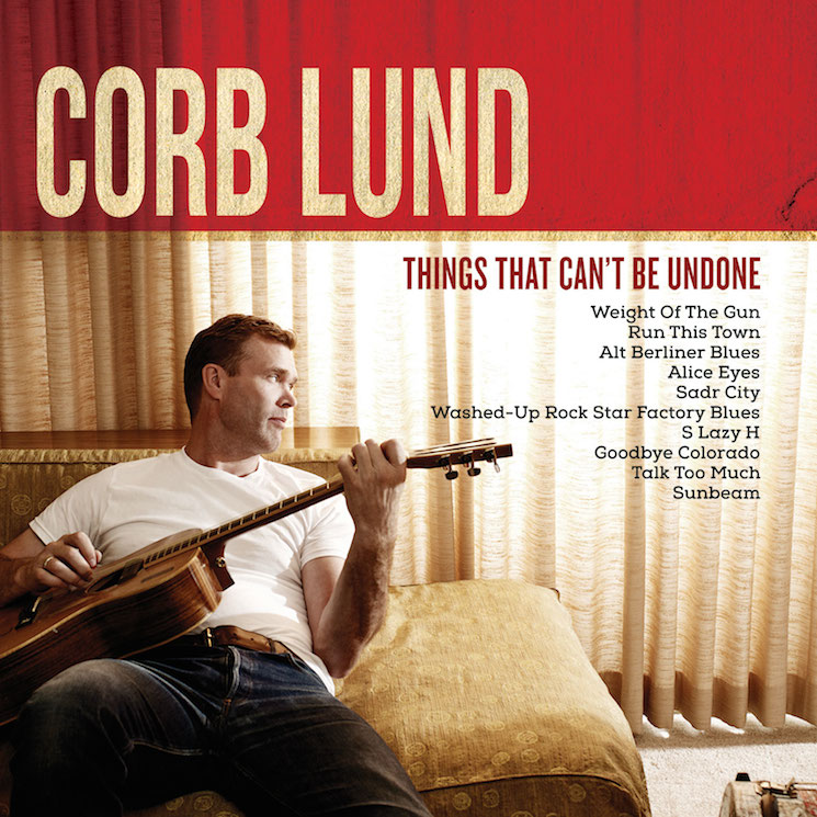 Corb Lund — Washed-Up Rock Star Factory Blues cover artwork