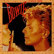 David Bowie China Girl cover artwork