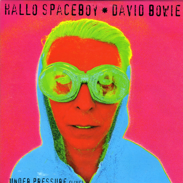 David Bowie — Hallo Spaceboy cover artwork